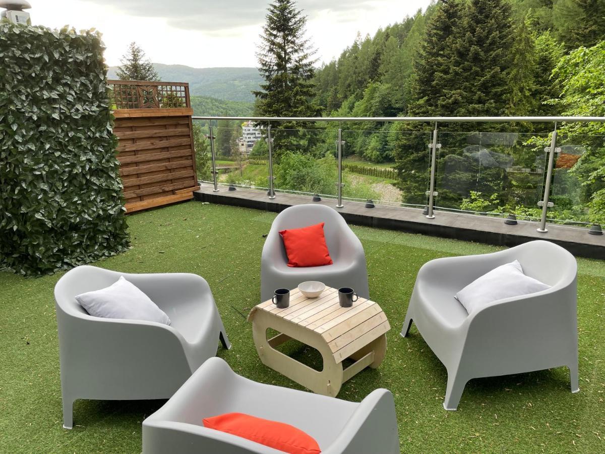 Apartament Kurort Kozubnik - Taras nad Potokiem Porabka Bagian luar foto